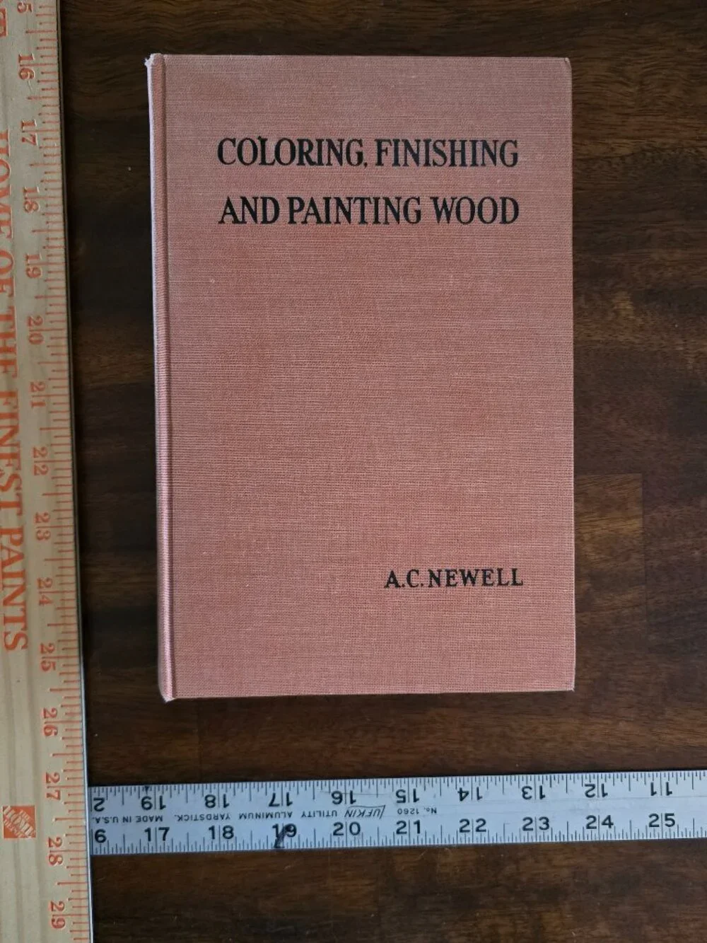 Coloring, Finishing and Painting Wood
